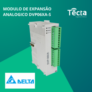 MODULO DE EXPANSÃO ANALOGICO DVP06XA-S