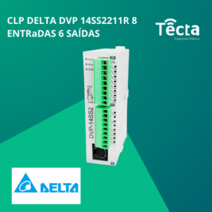 CLP DELTA DVP 14SS2211R 8 ENTRaDAS 6 SAÍDAS